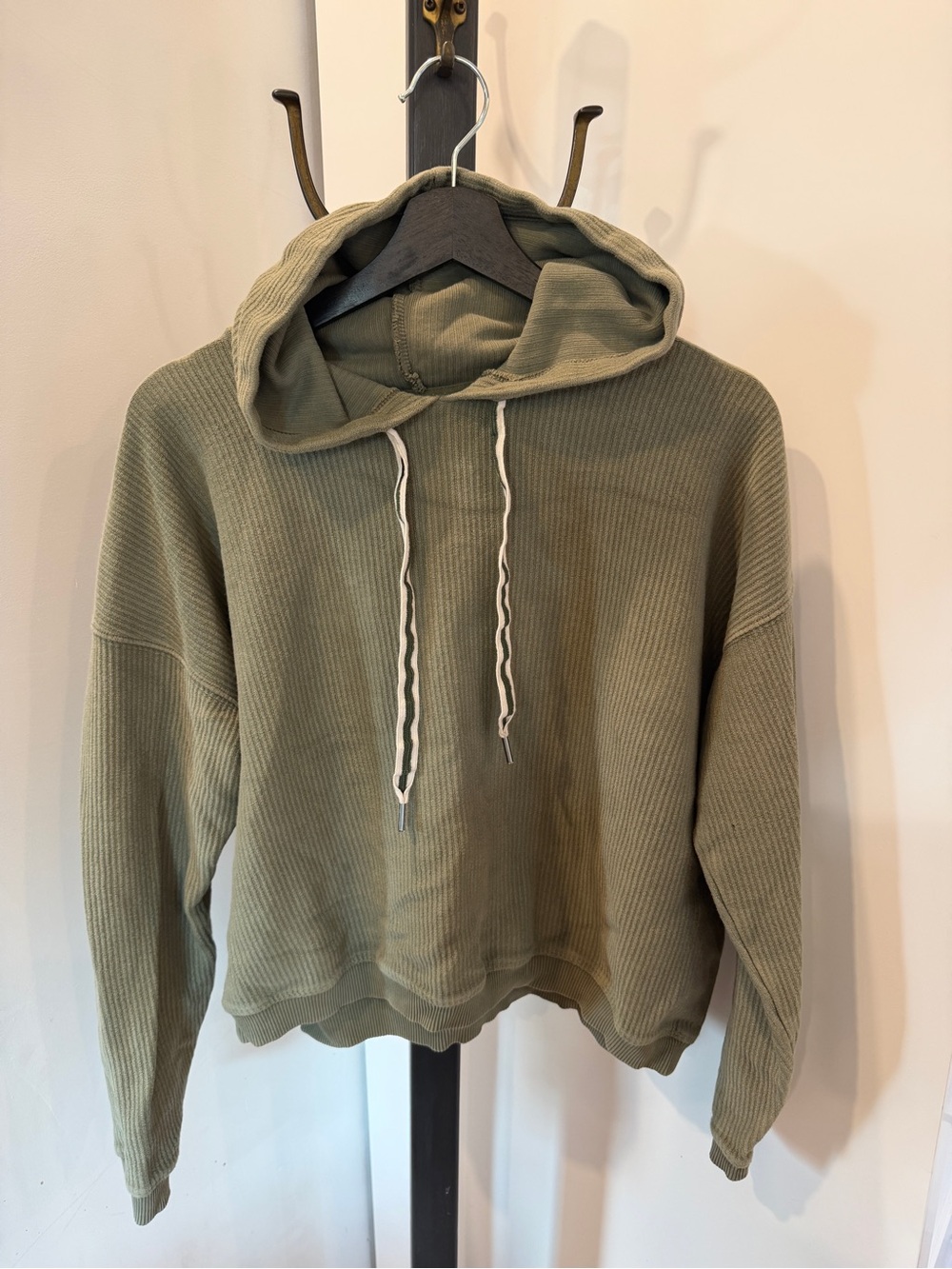 Aerie Women's Olive Hooded Pullover
